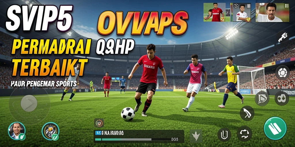 Tampilan gameplay menarik dari SVIP5 saat bertanding.