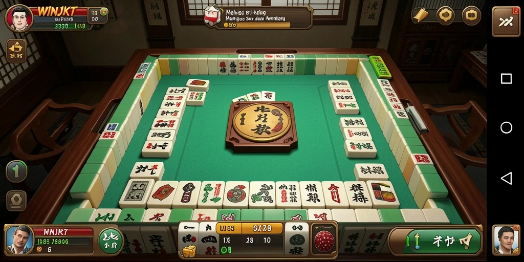 Gameplay seru dan menantang di WINJKT Mahjong.